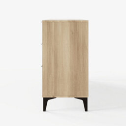 Ezra 3+3 Drawer Chest Of Drawers Oak - thumbnail 6