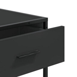 Berkfield Console Table Black 90X35X80 Cm Engineered Wood - thumbnail 8