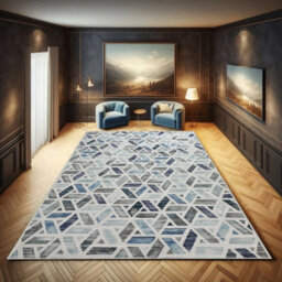 Ameha Luxury Printed Rug Extra Large Area Living Room Bedroom Carpet Zara, 200X290 Cm Floor Mat - thumbnail 4