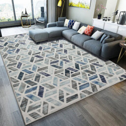 Ameha Luxury Printed Rug Extra Large Area Living Room Bedroom Carpet Zara, 200X290 Cm Floor Mat - thumbnail 9