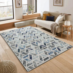 Ameha Luxury Printed Rug Extra Large Area Living Room Bedroom Carpet Zara, 200X290 Cm Floor Mat - thumbnail 3