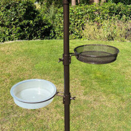 Selections Water Dish, Mesh Seed Dish & Bracket Set For Metal Bird Feeding Stations - thumbnail 1