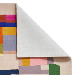 Beige Designer Wool Luxurious Modern Abstract Rug For Bedroom & Living Room-120Cm X 170Cm - thumbnail 7