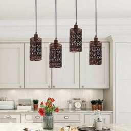 Easy Fit Metal Ceiling Pendant Lamp Shade Abat Jour En Métal For Table, Ceiling, Or Pendant Lighting - thumbnail 6
