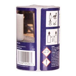 Zero In Natural Citronella Outdoor Pillar Candle Wind Resistant Garden Candle 38H - thumbnail 4