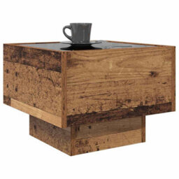Berkfield Coffee Table Old Wood 40 X 40 X 30 Cm Engineered Wood - thumbnail 3
