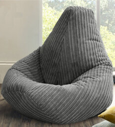 Beautiful Beanbags Childrens Highback Jumbo Cord Beanbag Ready Filled Bean Bags - thumbnail 2