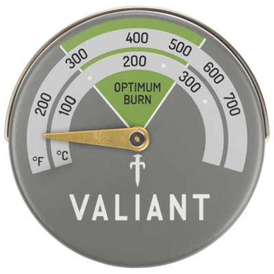 Valiant Magnetic Thermometer For Stoves, Flue Pipes, Range Ovens, Bbqs, Chimeneas And Smokers. - image 1