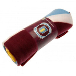 Aston Villa Fc Fleece Pulse Blanket Burgundy/blue/yellow (One Size) - thumbnail 3
