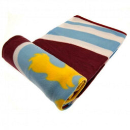 Aston Villa Fc Fleece Pulse Blanket Burgundy/blue/yellow (One Size) - thumbnail 2