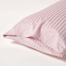Homescapes Dusky Pink Violet Egyptian Cotton Ultrasoft Housewife Pillowcase 330 Tc, Kingsize - thumbnail 3