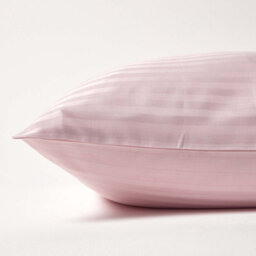 Homescapes Dusky Pink Violet Egyptian Cotton Ultrasoft Housewife Pillowcase 330 Tc, Kingsize - thumbnail 2