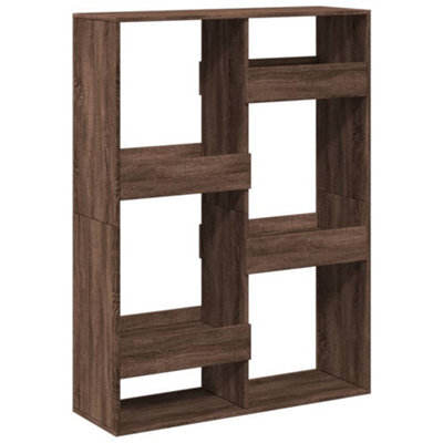 Berkfield Classic Bookcase Brown Oak 100X33X135 Cm Engineered Wood