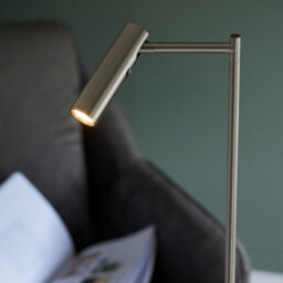 Luminosa Lighting Luminosa Dedicated Led Reader Task Floor Lamp Satin Nickel - thumbnail 3
