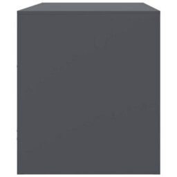 Berkfield Tv Cabinets 2 Pcs Anthracite 67X39X44 Cm Steel - thumbnail 8