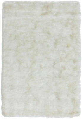 Whisper Ivory Super Soft Shaggy Rug By Asiatic-90Cm X 150Cm - image 1