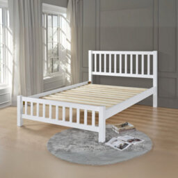 Reinforced Beds 5Ft King Banham Bed - Painted White - thumbnail 2