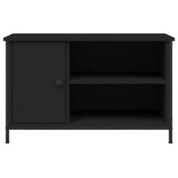 Vidaxl Tv Cabinet Black 80X40X50 Cm Engineered Wood - thumbnail 6
