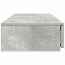 Berkfield Bed Drawers Concrete Grey 120X36.5X16.5 Cm Engineered Wood - thumbnail 7
