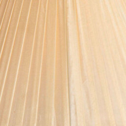 Pacific Lifestyle 30Cm Light Cream Silk Pleat Empire Lamp Shade For Table Lamps - thumbnail 3