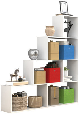 Vcm Wood Shelf Room Divider Books Dubila L - image 1