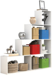 Vcm Wood Shelf Room Divider Books Dubila L - thumbnail 1