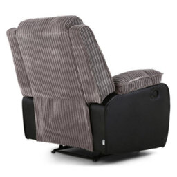 More4Homes Postana Jumbo Cord Fabric Recliner Armchair Lounge Home Reclining Chair (Grey) - thumbnail 6