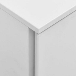 Berkfield Mobile File Cabinet Light Grey 39X45X67 Cm Steel - thumbnail 6