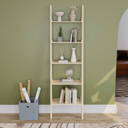 Lassic Vida Designs York Pine 5 Tier Ladder Bookcase Freestanding Open Shelf (H)1890mm (W)560mm (D)325mm - thumbnail 3