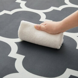 Oxford Homeware Printed Rug, Non-Slip Pets Friendly, Living Room Rugs And Bedroom Rugs, (Ava Grey, 160X230Cm) - thumbnail 4