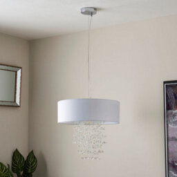 Pagazzi Lighting Pagazzi Arianna Satin Nickel Ceiling Pendant - thumbnail 2
