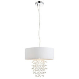 Pagazzi Lighting Pagazzi Arianna Satin Nickel Ceiling Pendant - thumbnail 3