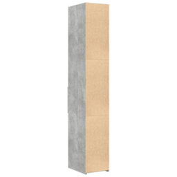 Berkfield Highboard Concrete Grey 30X42.5X185 Cm Engineered Wood - thumbnail 6