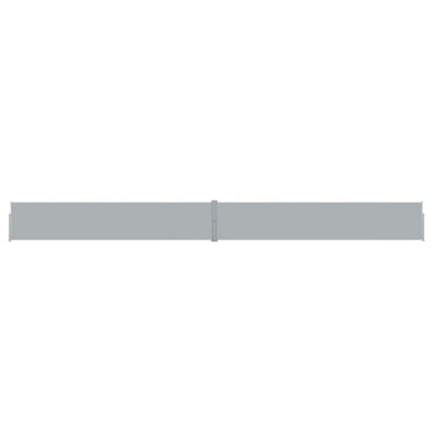 Walplus Patio Retractable Side Awning Garden Sun Shade Canopy Gazebo For Back Door, Porch, Patio 140X1200 Cm Anthracite - image 1