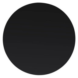 Berkfield Table Top Tempered Glass Round 600 mm - thumbnail 1