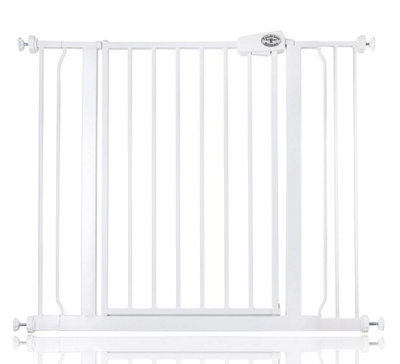 Bettacare Easy Fit Gate, 94.3Cm - 102.3Cm, White, Pressure Fit Stair Gate, Baby Gate For Doors Hallways And Spaces - image 1