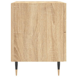 Berkfield Modern Bedside Cabinets 2 Pcs Sonoma Oak 40X35X47.5 Cm Engineered Wood - thumbnail 7