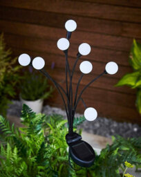 Garden Mile 8 Stem Solar Stake Light With Cool White Led's - thumbnail 5