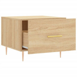 Berkfield Durable Coffee Tables 2 Pcs Sonoma Oak 50X50X40 Cm Engineered Wood - thumbnail 7
