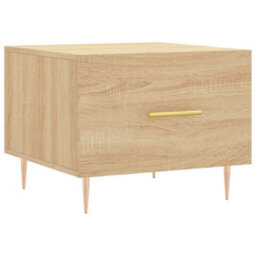 Berkfield Durable Coffee Tables 2 Pcs Sonoma Oak 50X50X40 Cm Engineered Wood - thumbnail 5