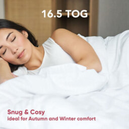 Lancashire Textiles 16.5 Tog Ultra Warm Winter Duvet With Polycotton Casing And Hollowfibre Filling - Double - thumbnail 7