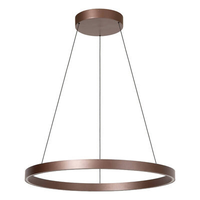 Lucide Liane Led Ceiling Pendant Light Rust Brown - image 1