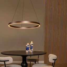 Lucide Liane Led Ceiling Pendant Light Rust Brown - thumbnail 6