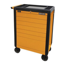 Sealey Rollcab 7 Drawer Push-To-Open - Orange Appd7O - thumbnail 6