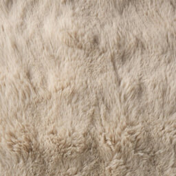OHS Bubble Faux Fur Fleece Throw Super Soft Fluffy Blanket - Natural - thumbnail 4