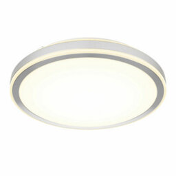 Artika Altitude Led Flush Mount Ceiling Light - 2500 Lumens, 5 Colour Temperatures 2700K-5000K, Dimmable 35W Chrome Fixture - thumbnail 8