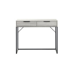 Julian Bowen Bali 2 Drawer Dressing Table/desk - Grey Oak - thumbnail 5