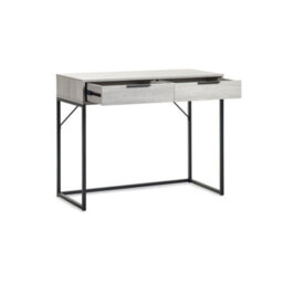 Julian Bowen Bali 2 Drawer Dressing Table/desk - Grey Oak - thumbnail 4
