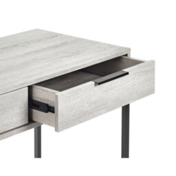 Julian Bowen Bali 2 Drawer Dressing Table/desk - Grey Oak - thumbnail 7