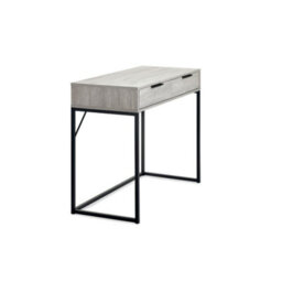 Julian Bowen Bali 2 Drawer Dressing Table/desk - Grey Oak - thumbnail 6